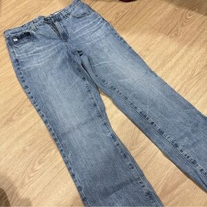 AG Adriano Goldschmied Light Blue Denim Jeans